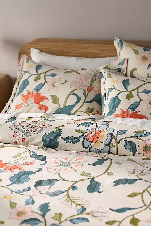 The Printed Cotton-Slub Duvet Collection