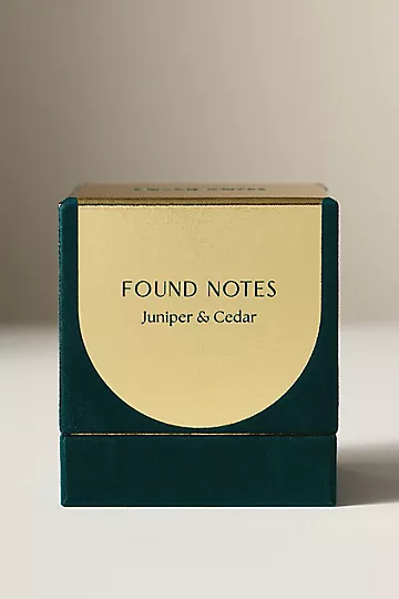 Found Notes Woody Juniper & Cedar Candle