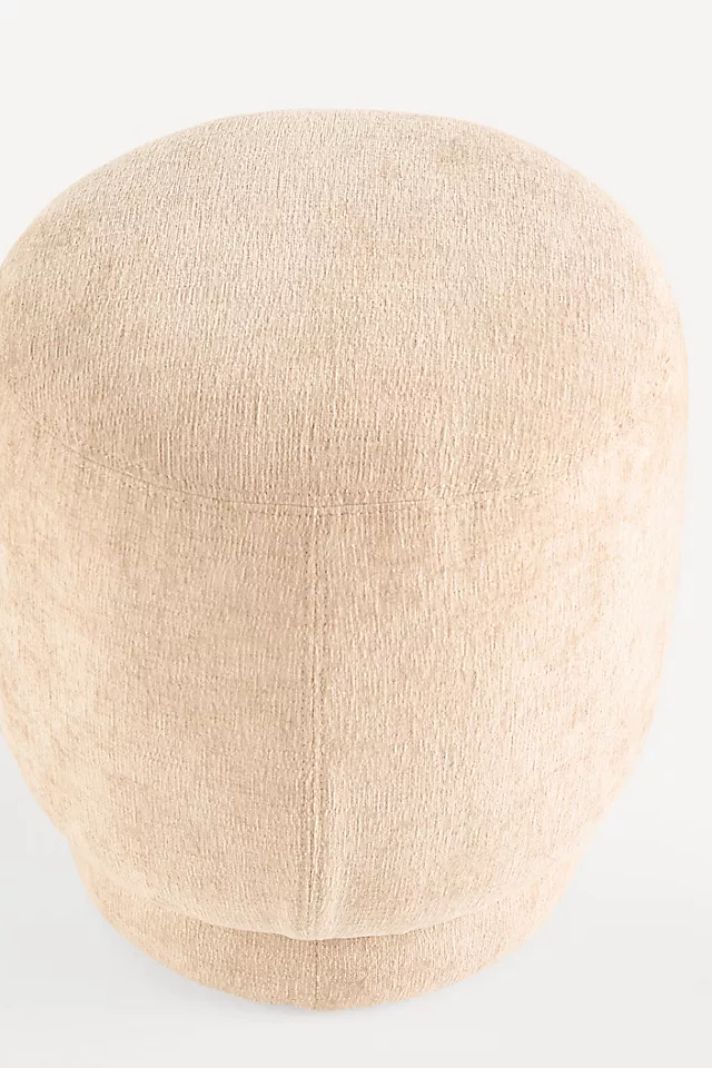 Willet Woven Rounded Ottoman