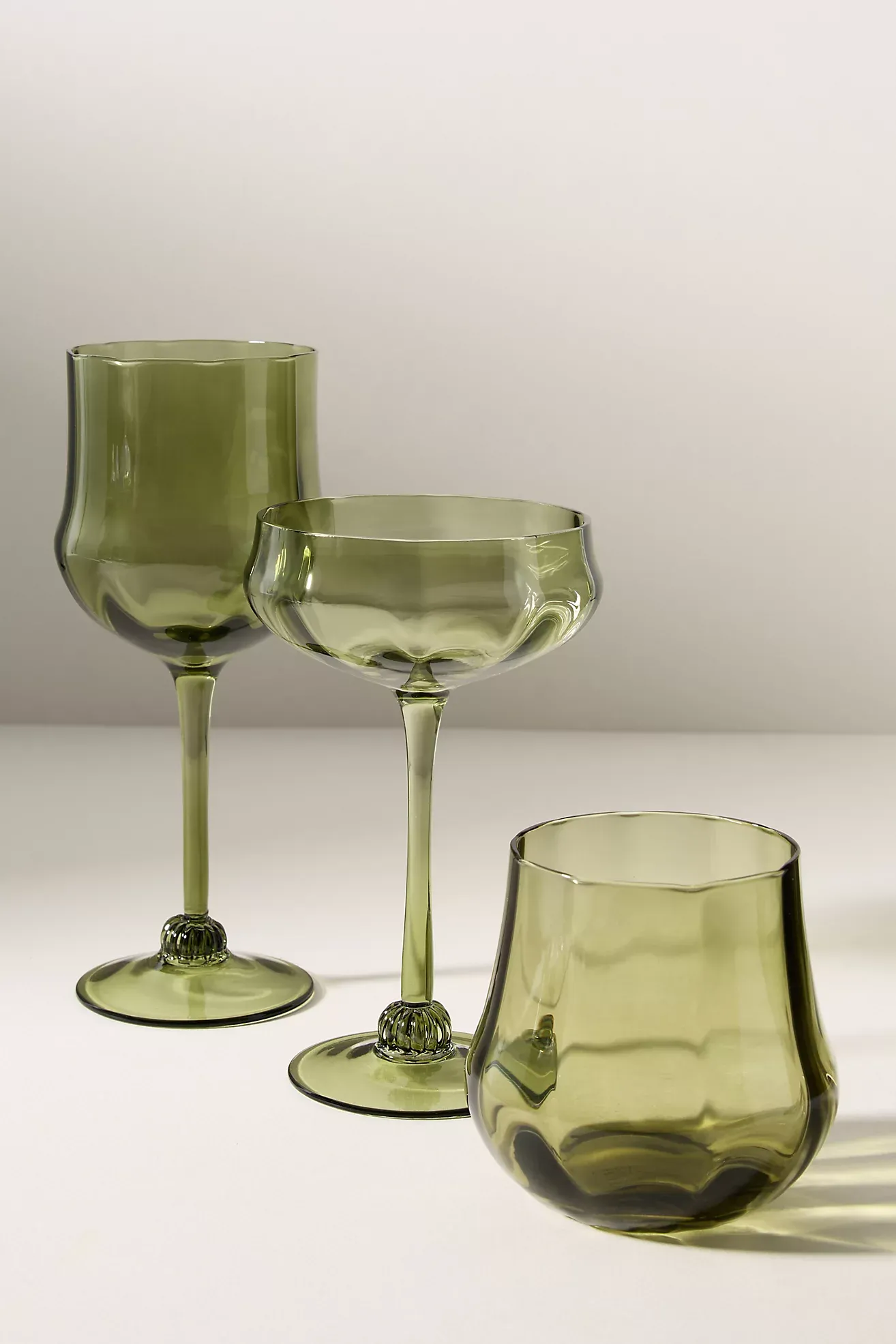 Cybelle Coupe Glasses, Set of 4