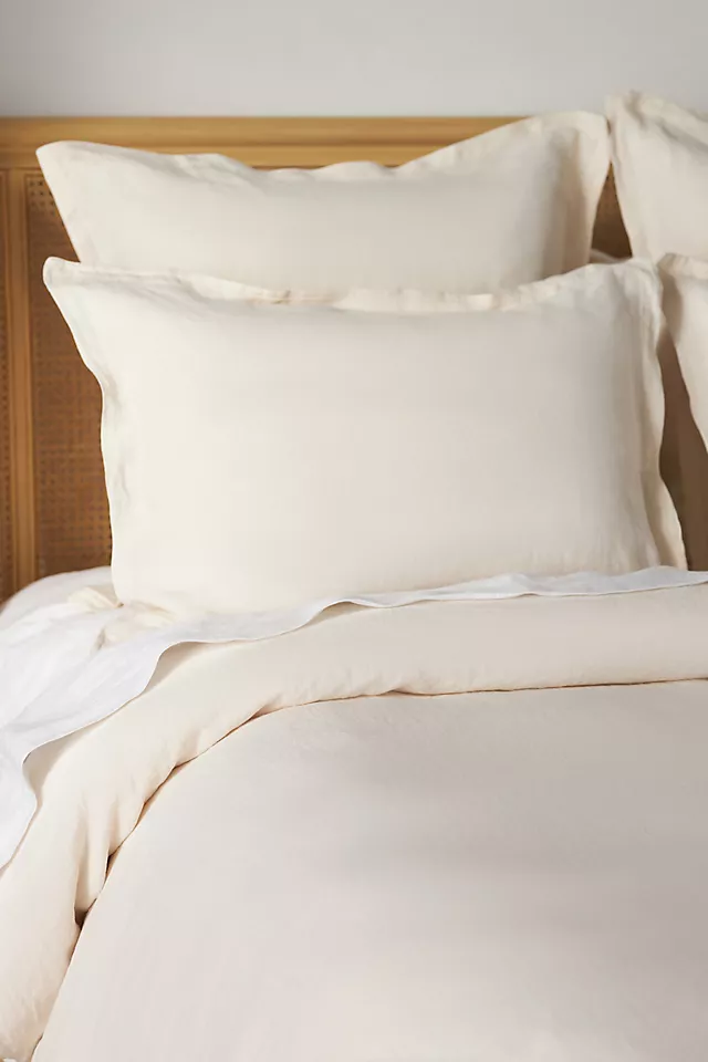 Washed Linen Duvet Cover​