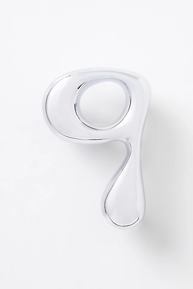 Bubble Polished Chrome House Numbers