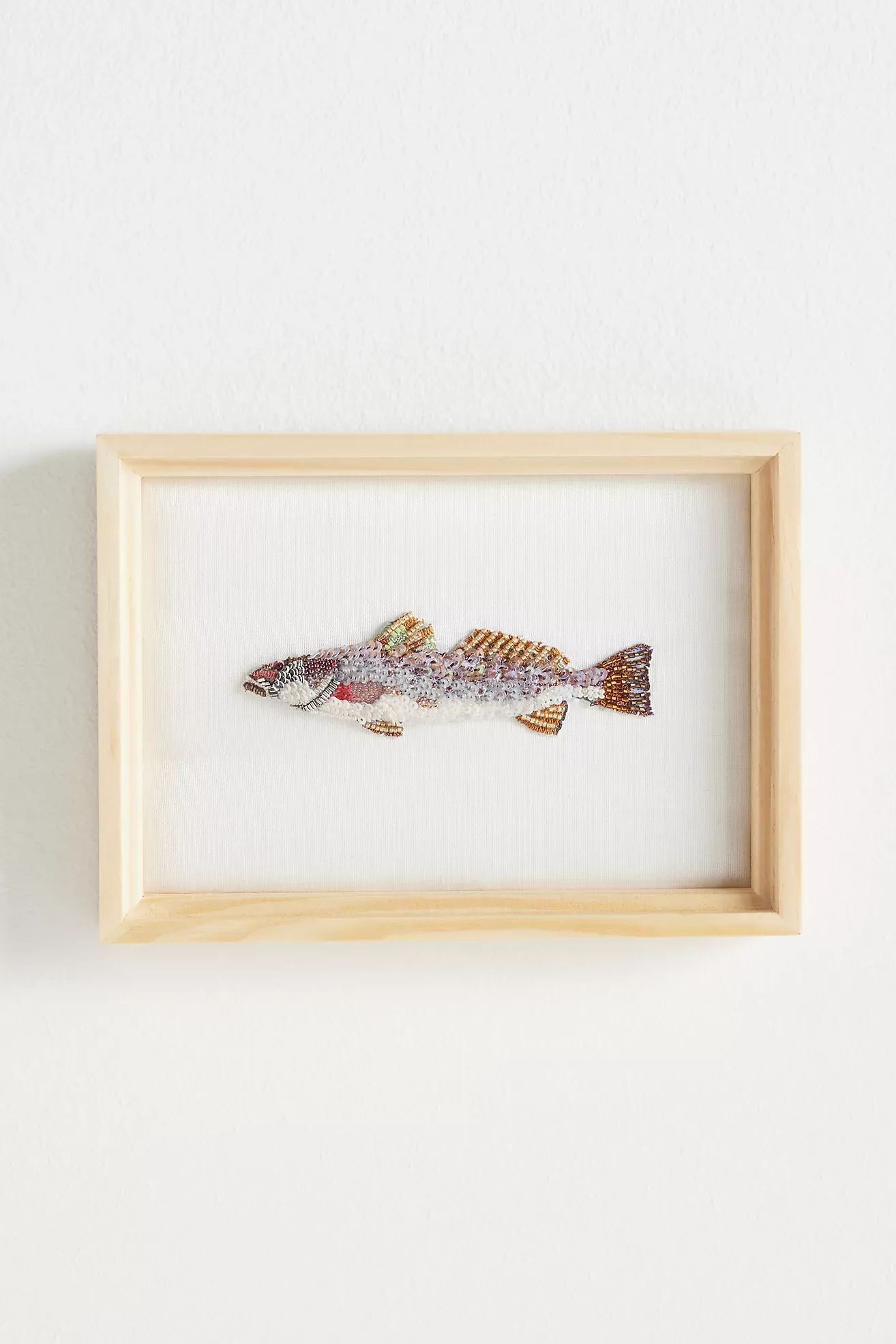 Fish Beaded Wall Art
