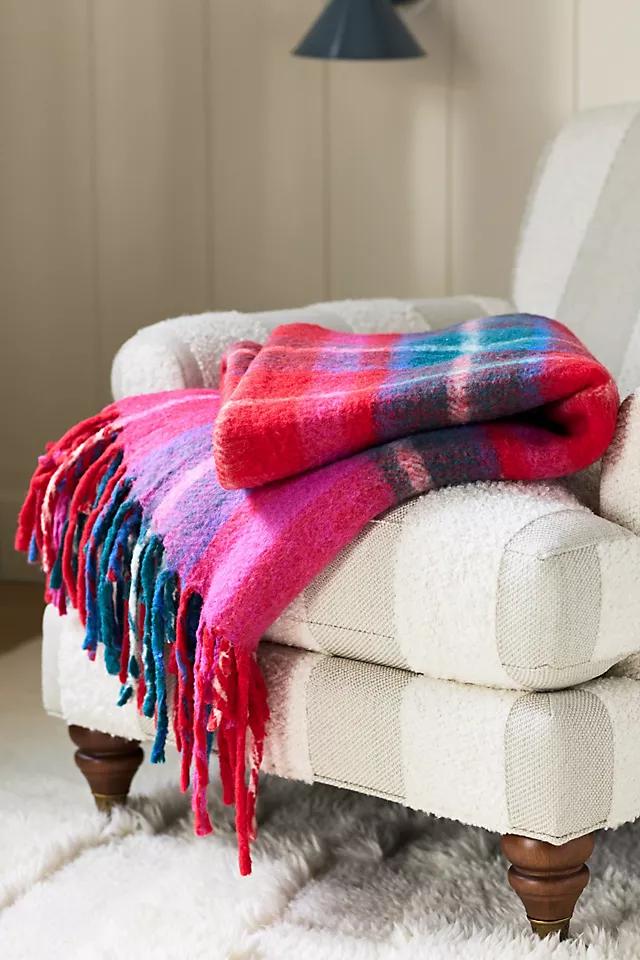 Tartan Wool Plaid Throw