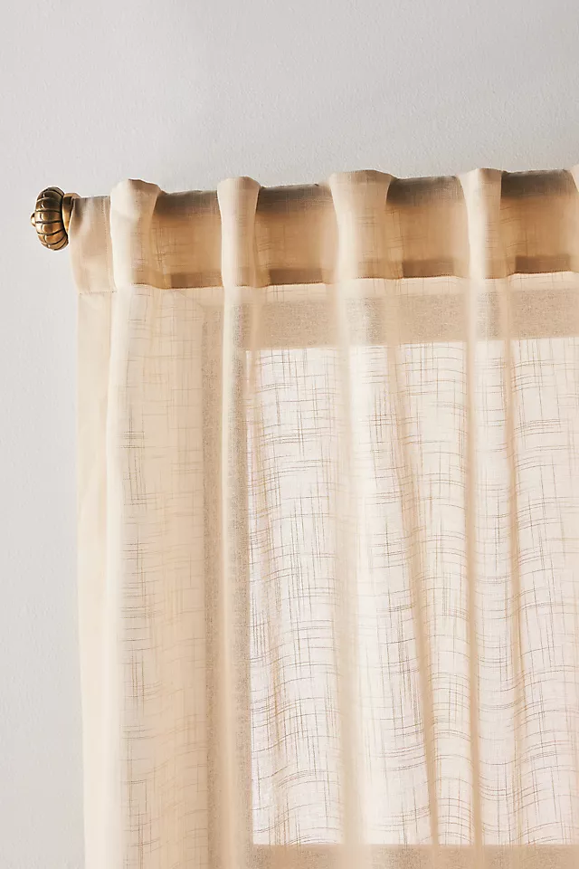 Lena Sheer Woven Curtain