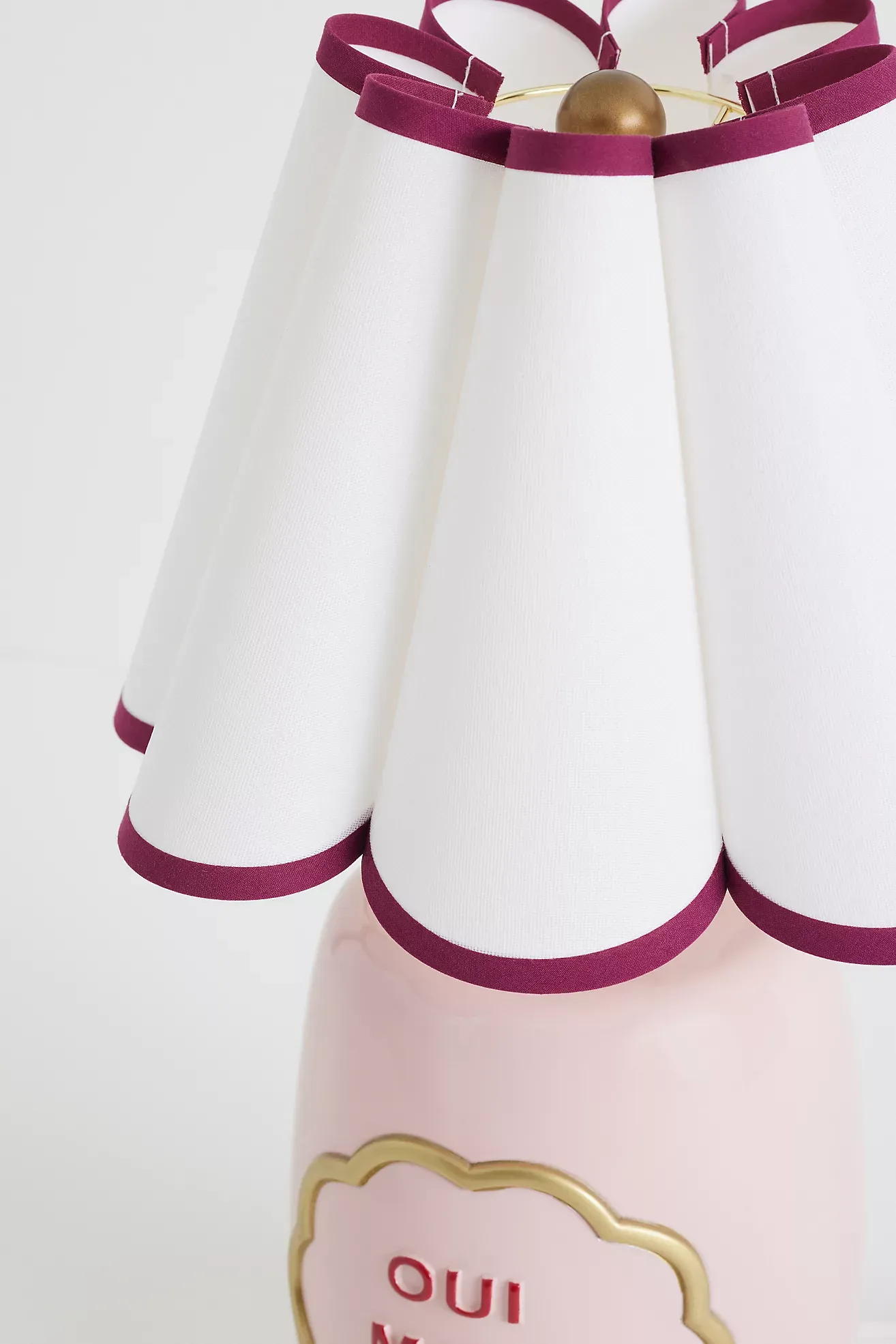 Claudette Text Table Lamp