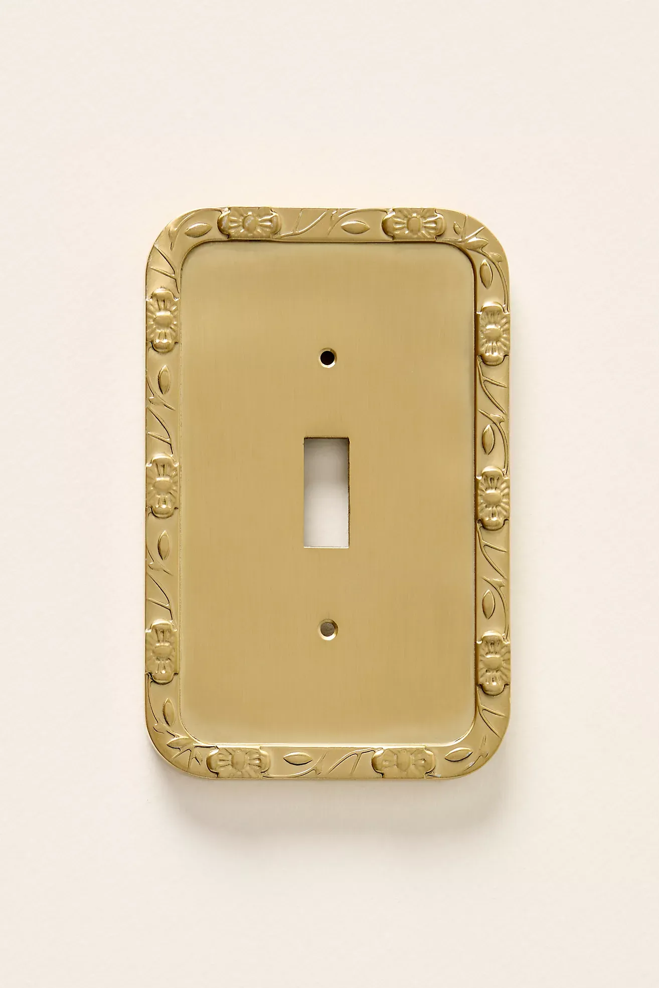 Floral Border Switch Plate