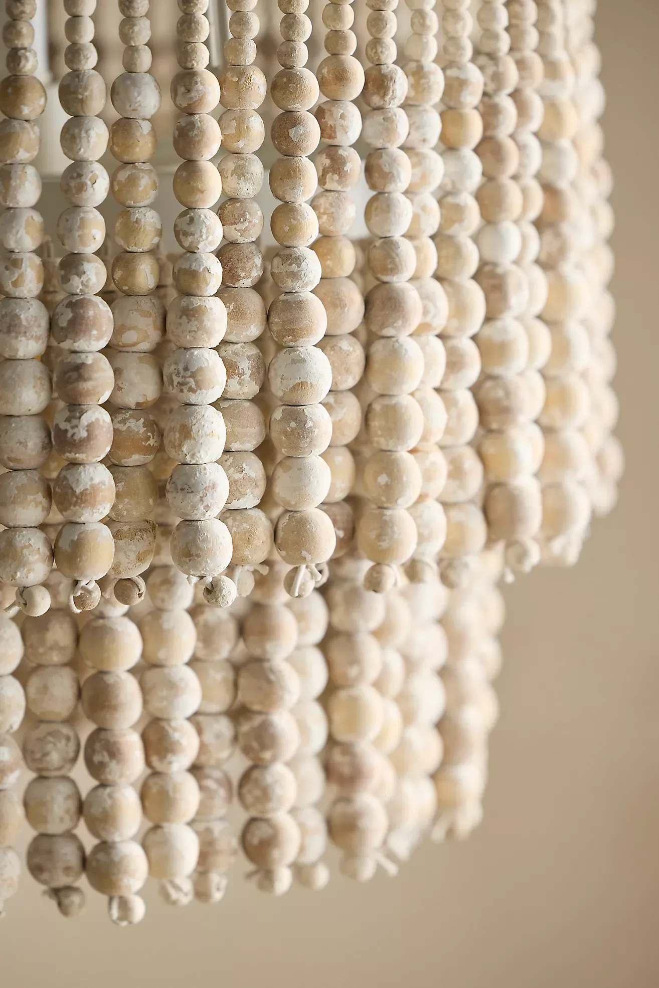 Beaded Flush Mount Ceiling Light