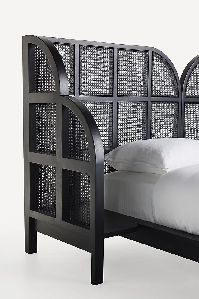 Nest Rattan Nightstand Bed