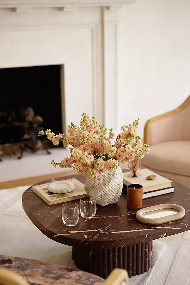 Lennon Twist Textured Cement Pot