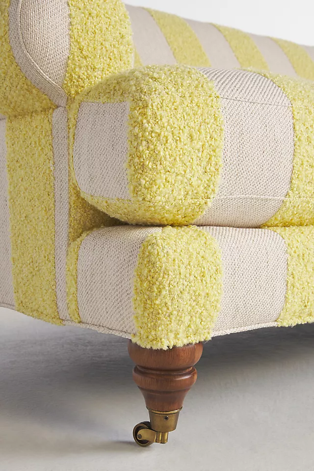 Cecilia Willoughby Bouclé Two-Cushion Sofa