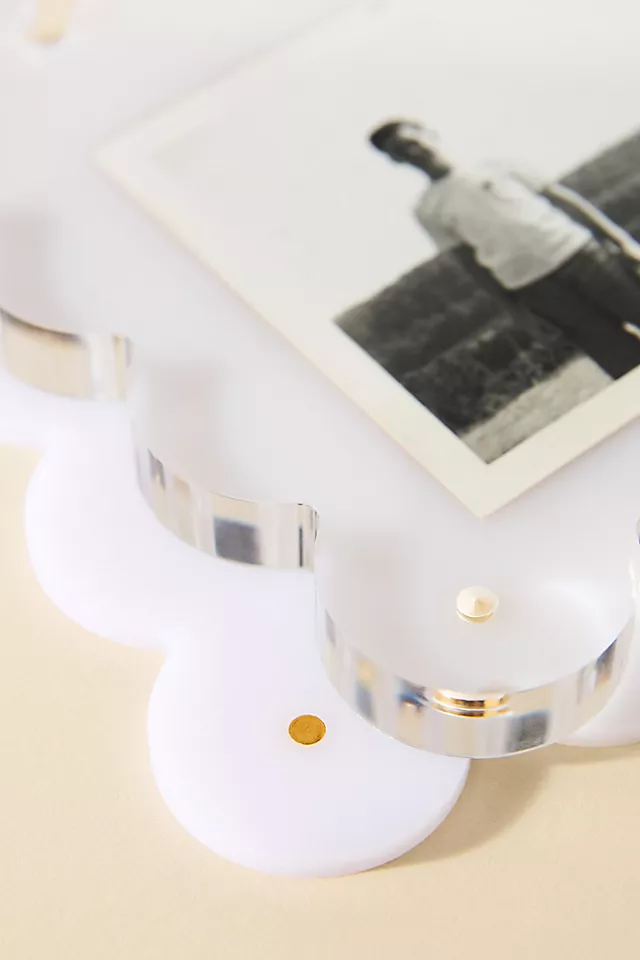 Acrylic Scalloped Picture Frame