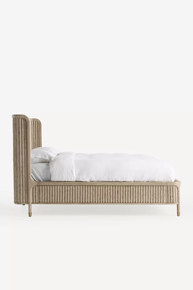 The Isla Fluted-Wood Bed