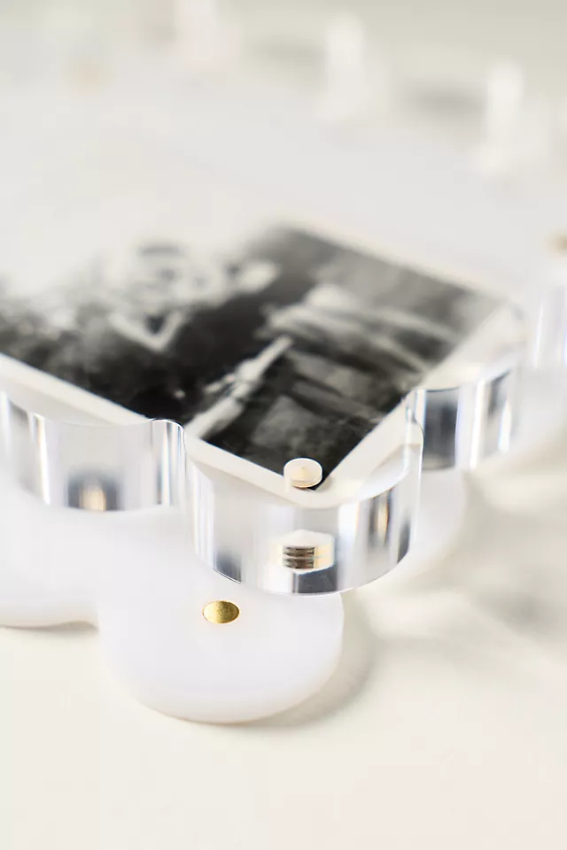 Acrylic Scalloped Picture Frame