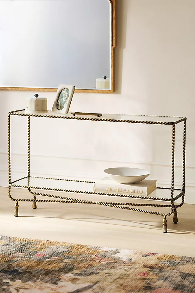 Lark Glass Console