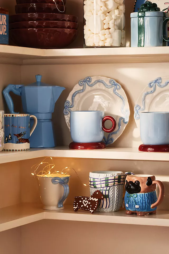 Benedita Bow Stoneware Mug