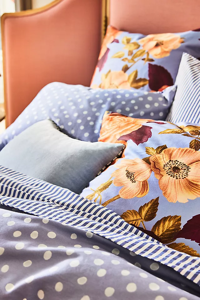 The Organic Cotton Sateen Printed Sheet Set by Maeve