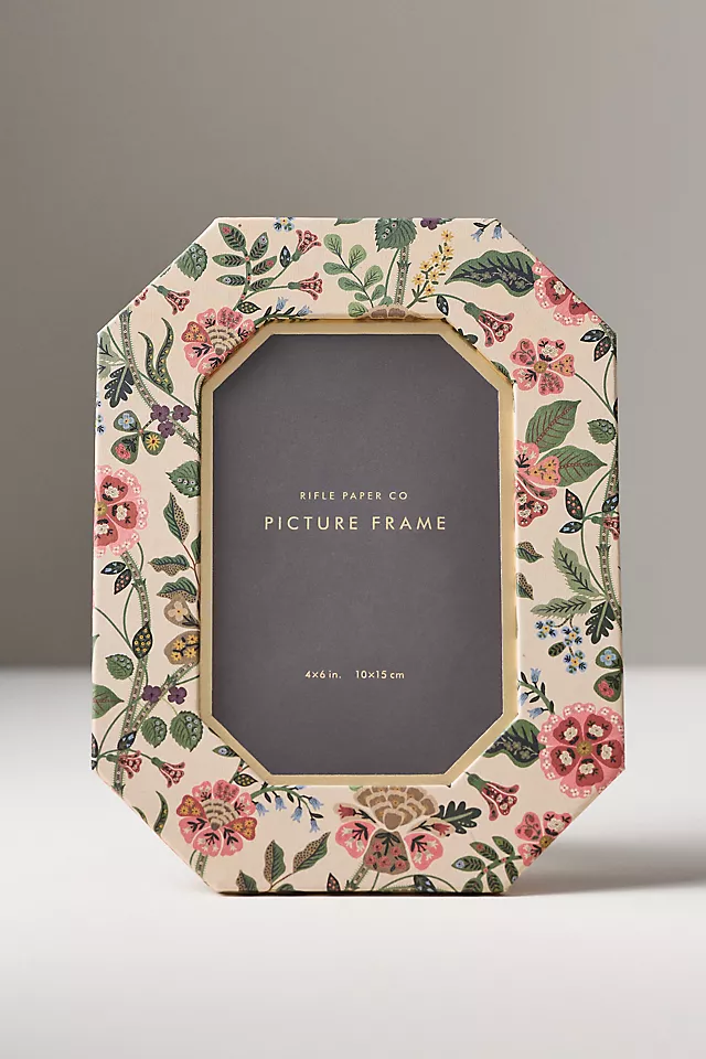 Floral Paper Picture Frame