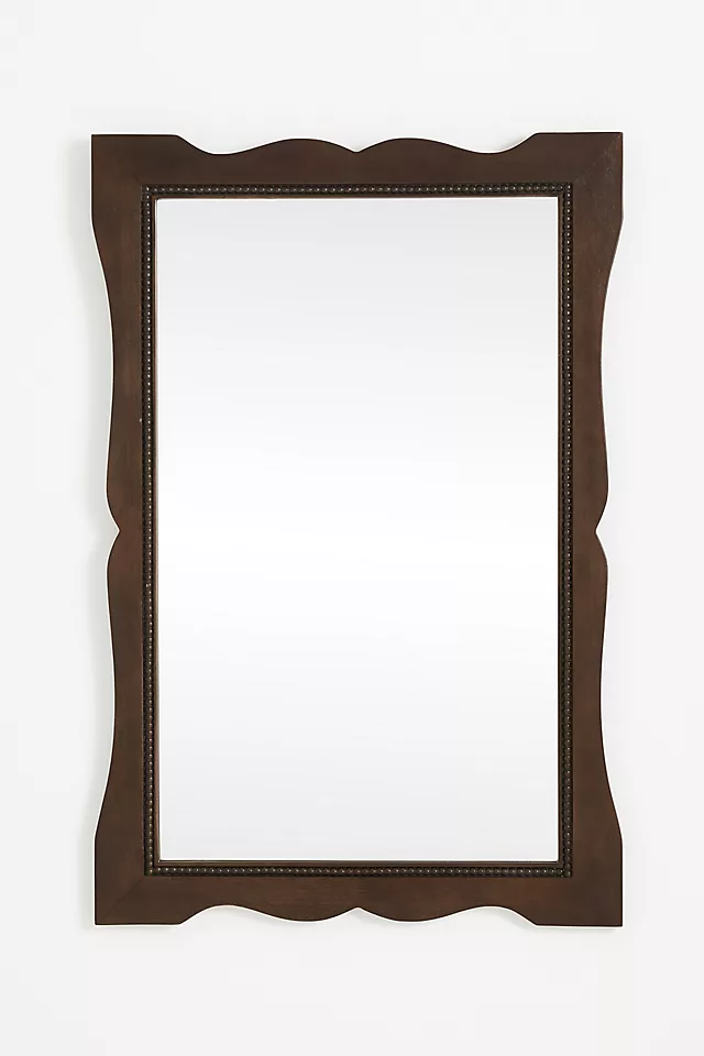 Jadie Mahogany Wall Mirror