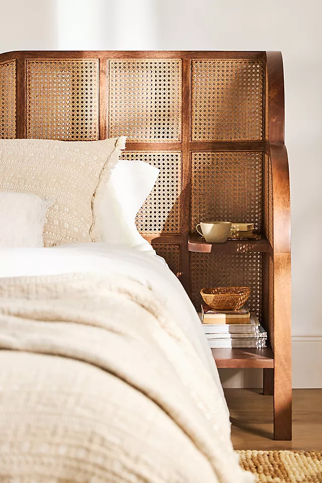 Nest Rattan Nightstand Bed