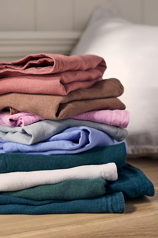 Washed Linen Duvet Cover​