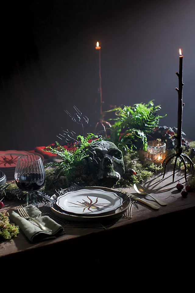 Bronze Spider Taper Holder