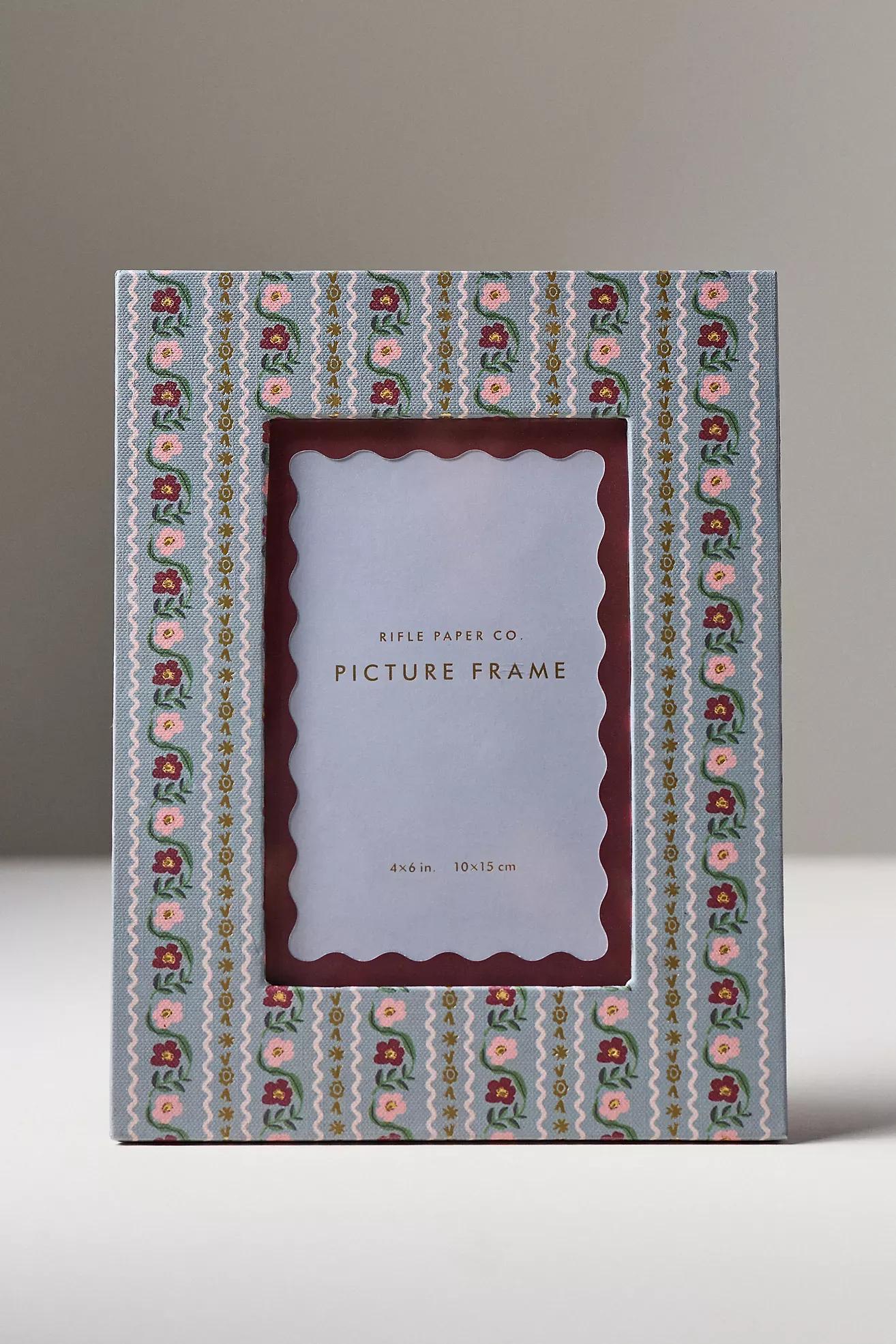 Floral Paper Picture Frame