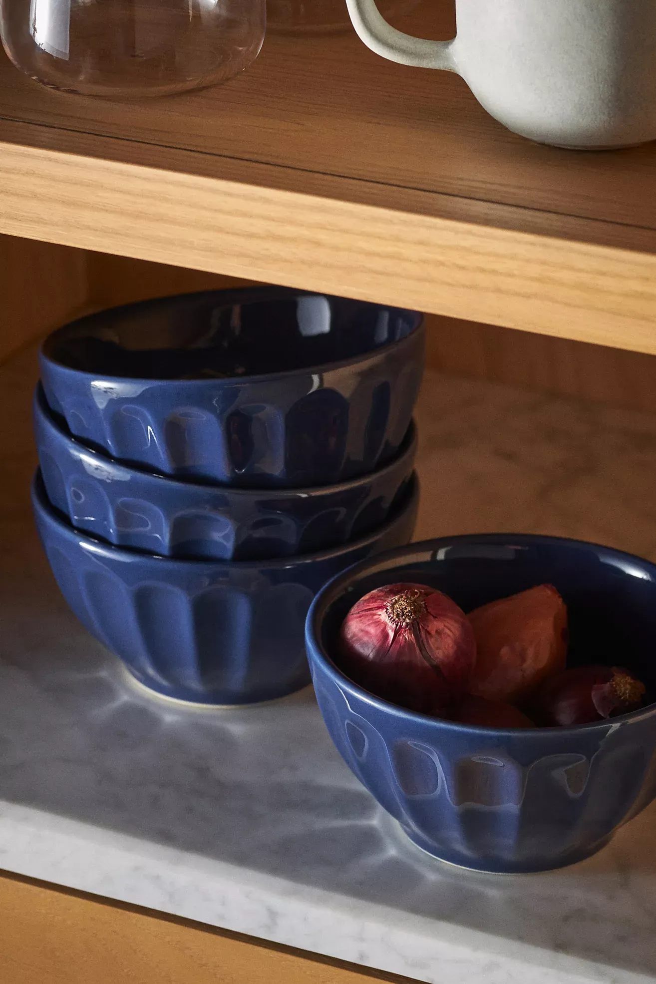 The Latte Stoneware Cereal Bowls, Set of 4: Amelie Edition