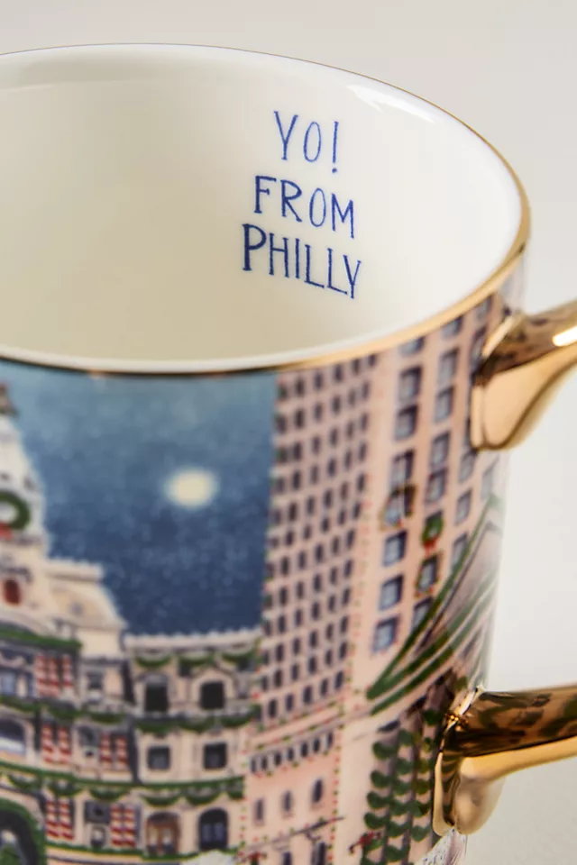 Holiday in the City Stoneware Mug