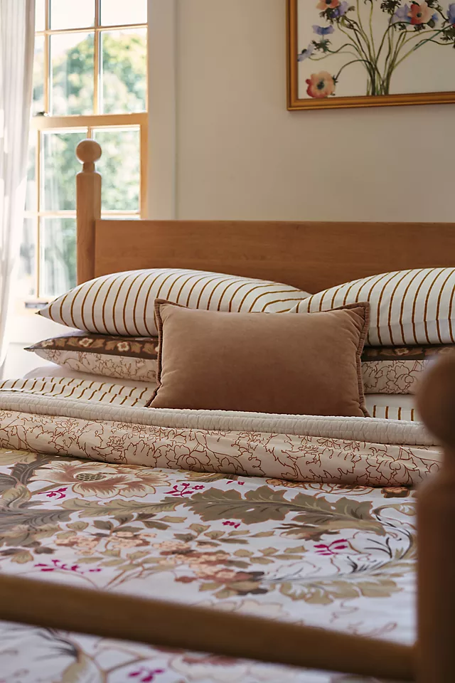 The Organic Cotton Sateen Printed Sheet Set by Maeve