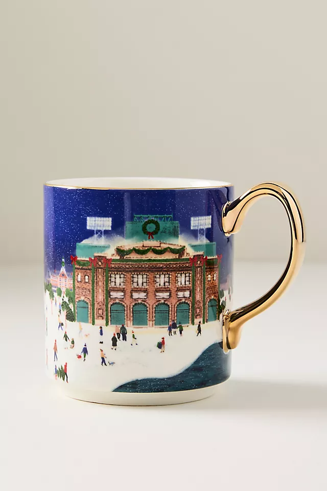 Holiday in the City Stoneware Mug