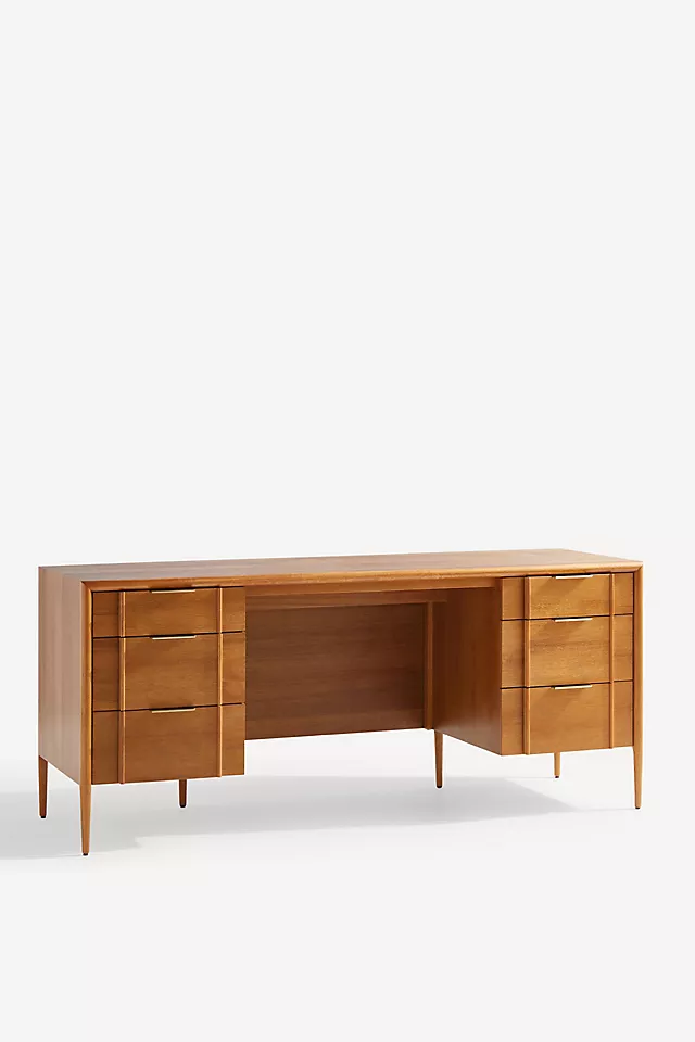 Quincy Wood Executive Desk