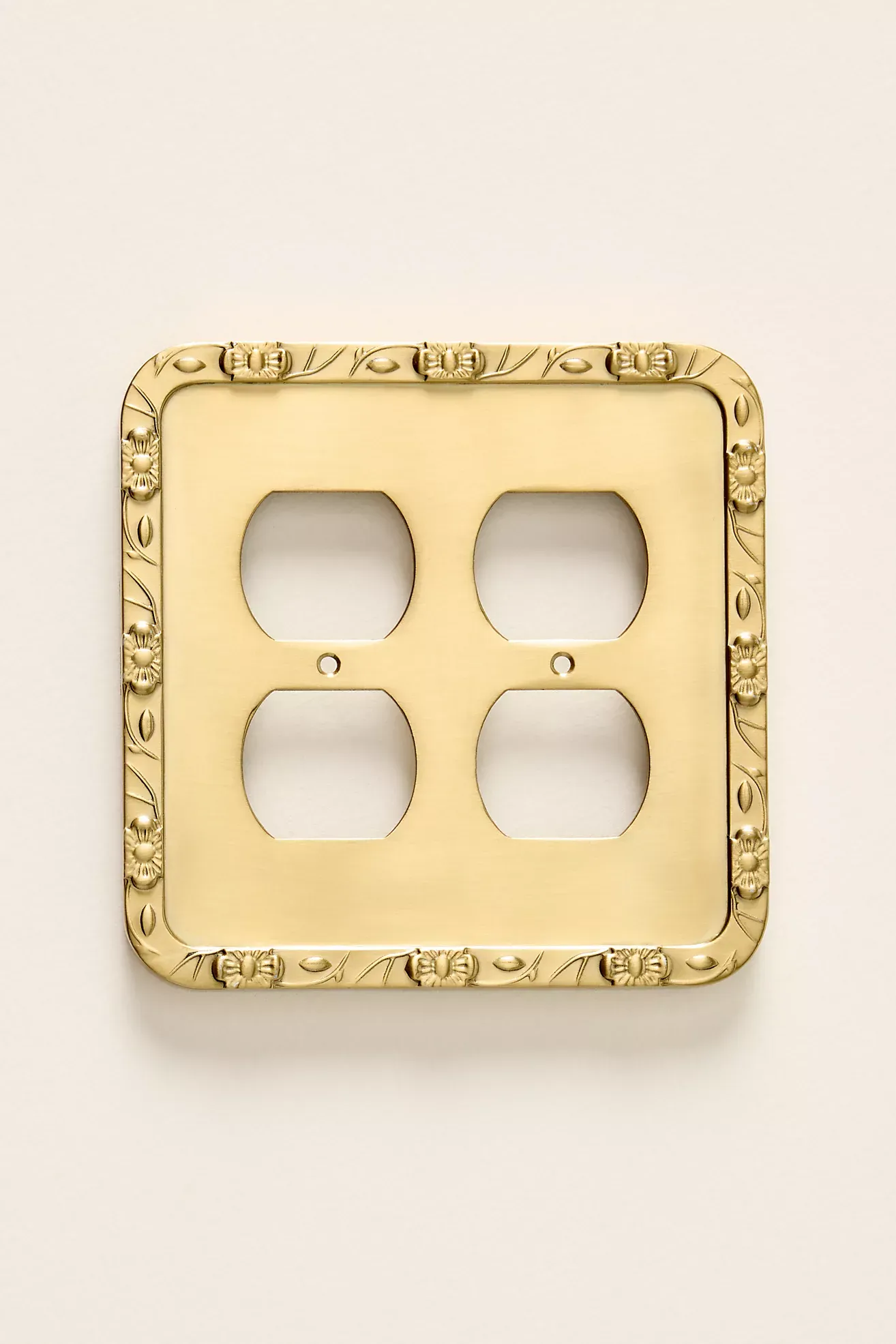 Floral Border Switch Plate