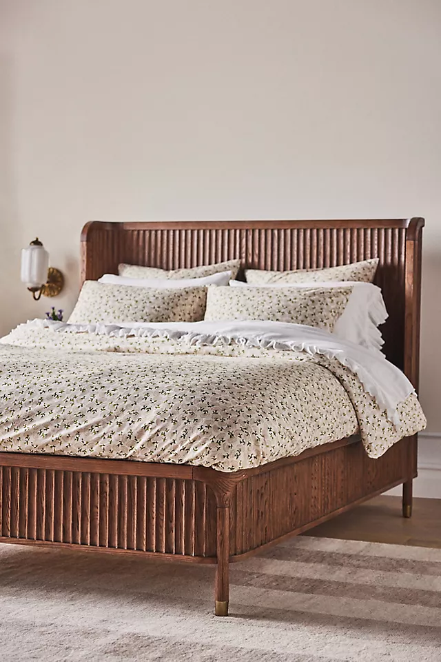 The Isla Fluted-Wood Bed