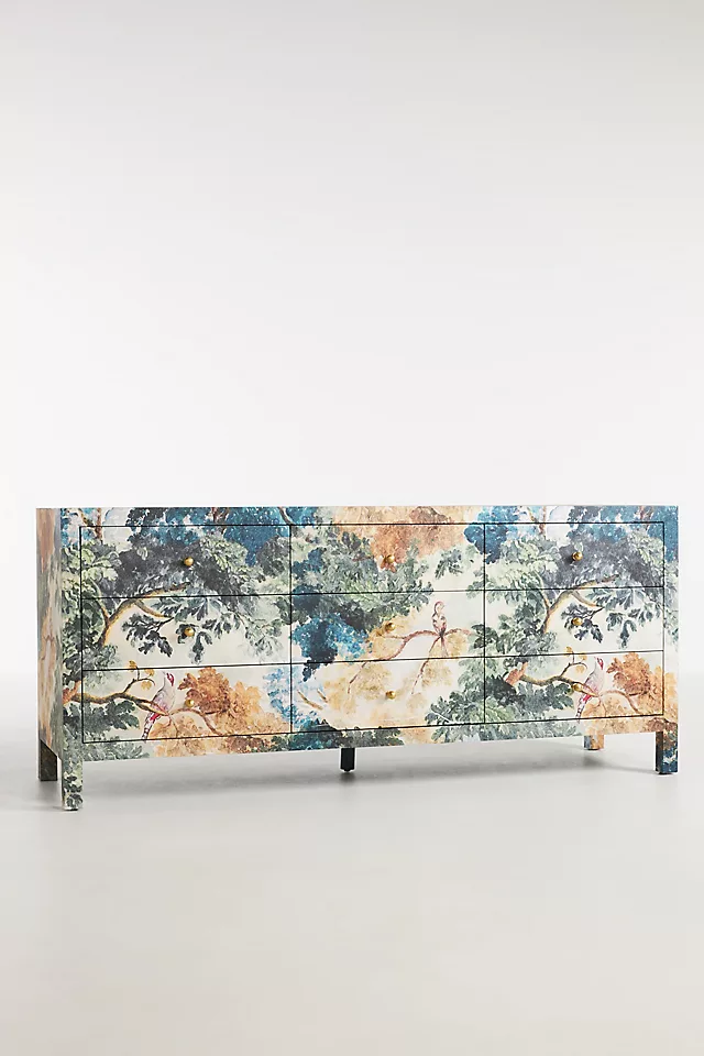 Hale Canvas Nine-Drawer Dresser