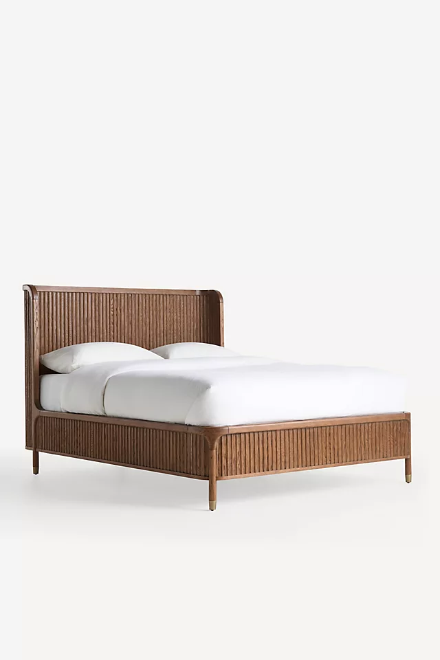 The Isla Fluted-Wood Bed