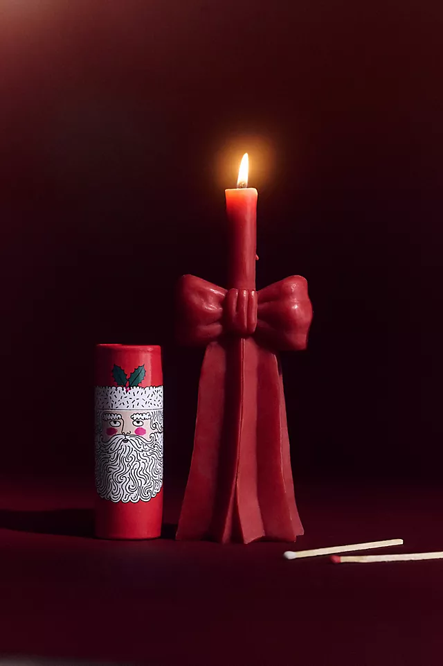Bow Shaped Wax Candle
