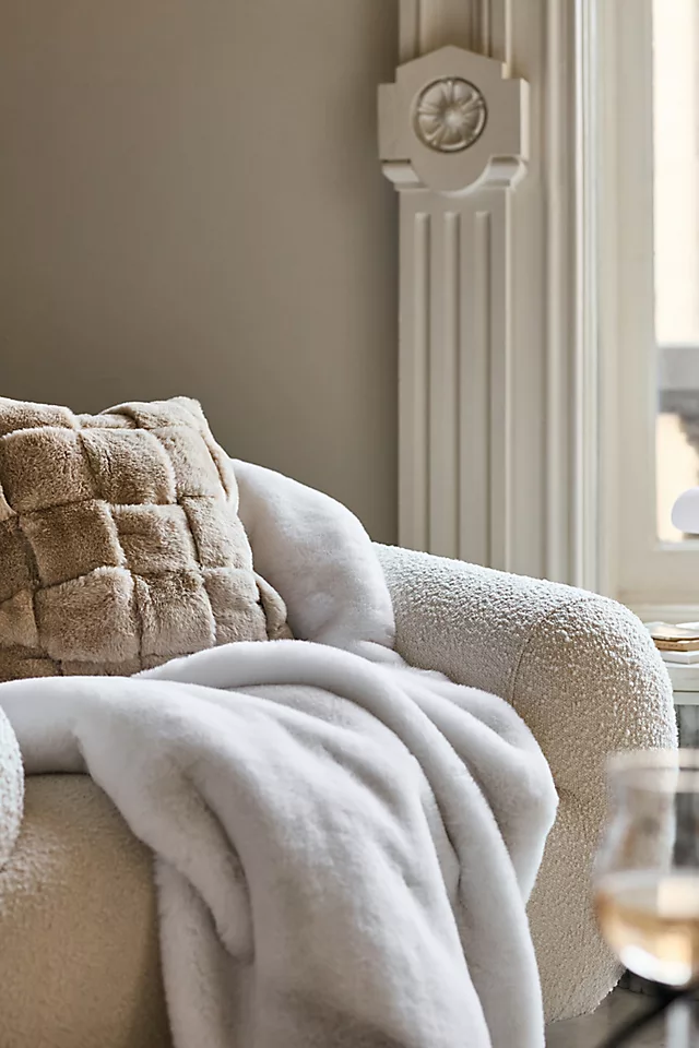 The Sophie Faux Fur Throw Blanket