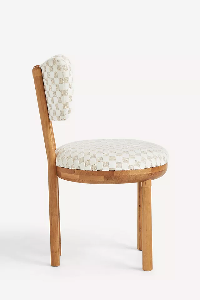 Irie Carmine Jacquard Dining Chair