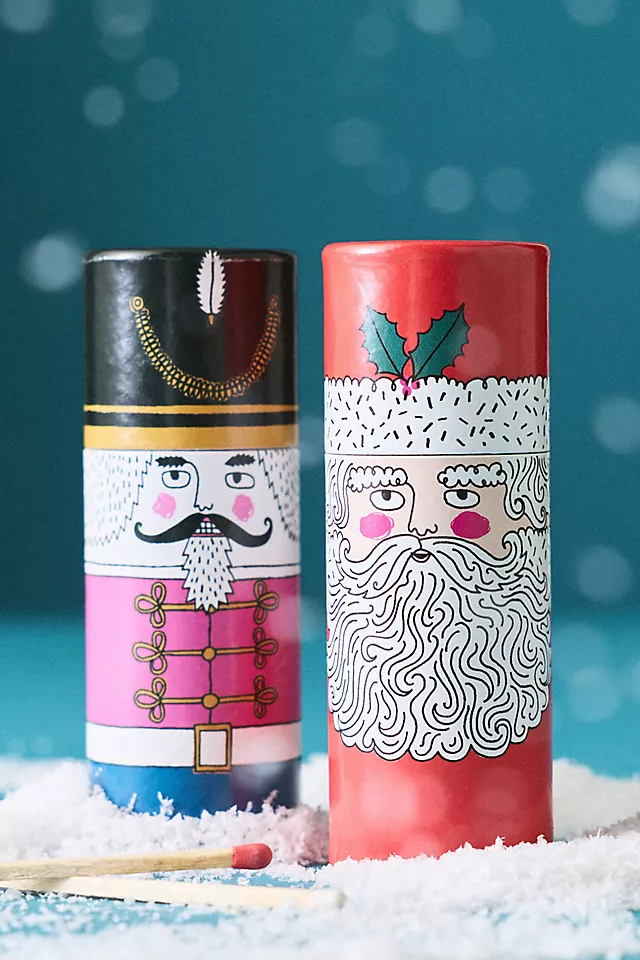 Santa Match Tube, Set of 2
