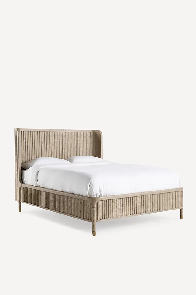 The Isla Fluted-Wood Bed