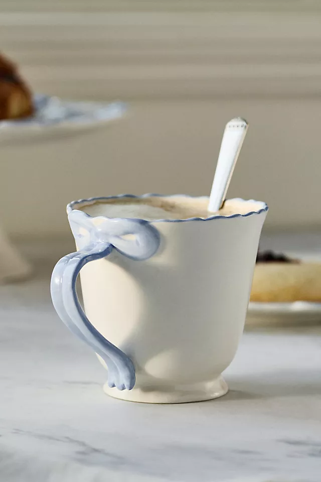 Benedita Bow Stoneware Mug