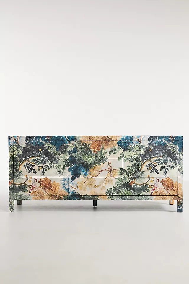 Hale Canvas Nine-Drawer Dresser