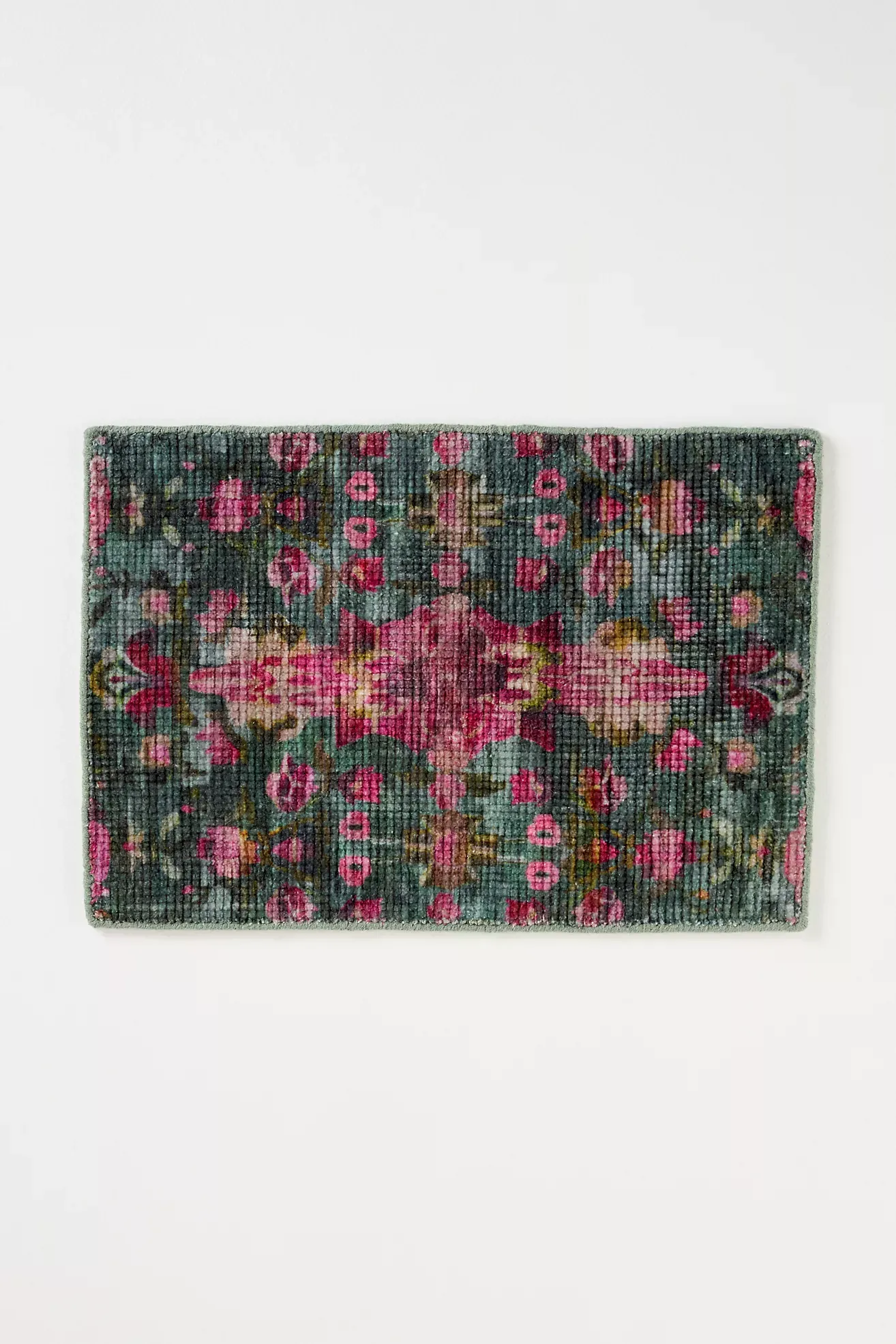 Ren Printed Easy-Care Floral Rug