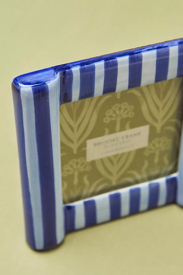Brooke Striped Picture Frame