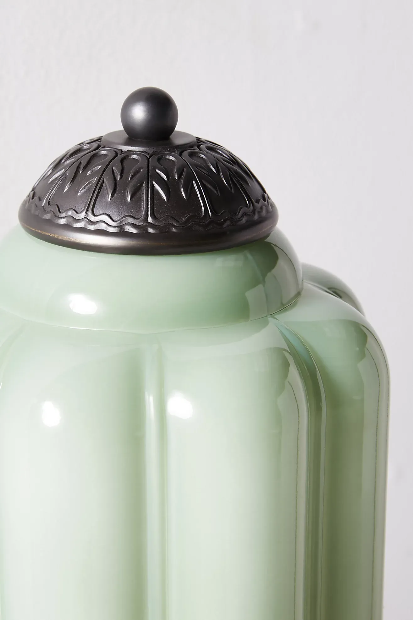 The Eloise Scallop Milk Glass Sconce Wall Light