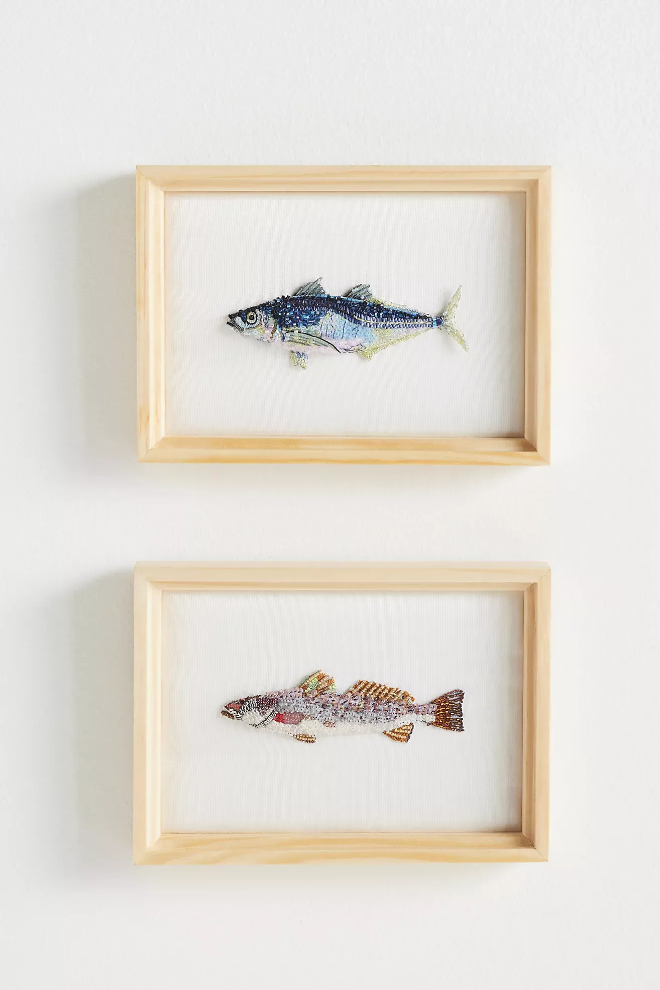 Fish Beaded Wall Art