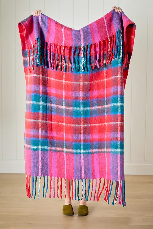 Tartan Wool Plaid Throw