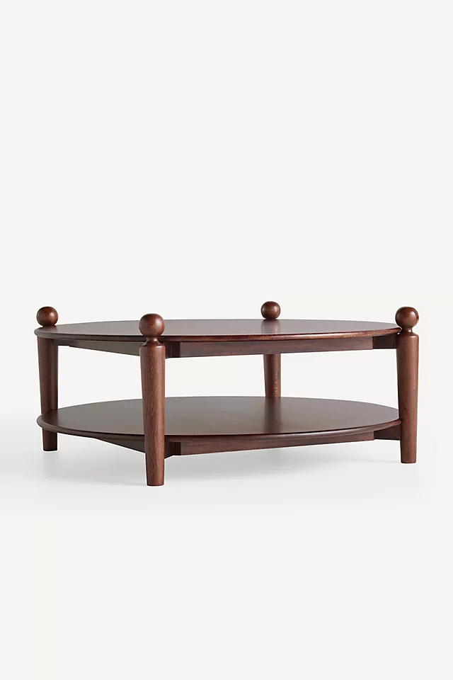 Roma Oak Round Coffee Table