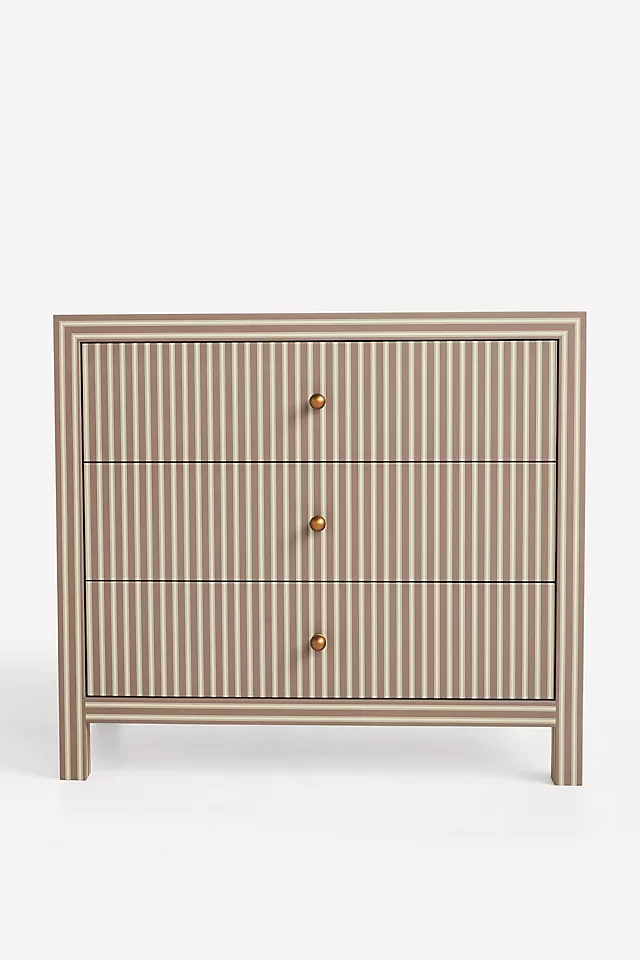 Hale Canvas Three-Drawer Dresser